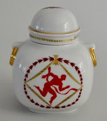 POT PORCELAINE MOSCOU 1980