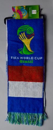 ÉCHARPE OFFICIELLE COUPE DU MONDE FOOTBALL BRÉSIL 2014