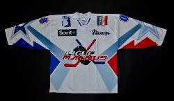MAILLOT DE HOCKEY SUR GLACE N°8 LIGUE MAGNUS BLANC