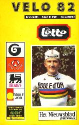 ANNUAIRE « VÉLO 82 » 27ÈME ANNÉE PAR JACOBS, DE SMET ET MAHAU