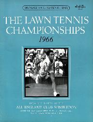 Programme du Tournoi de Wimbledon du 27 juin 1966