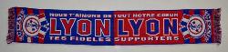 ÉCHARPE FOOTBALL OLYMPIQUE LYONNAIS