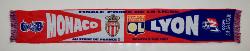 ÉCHARPE FOOTBALL AS MONACO VS OLYMPIQUE LYONNAIS