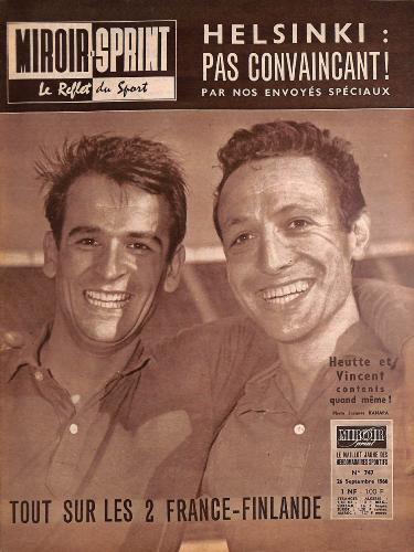 MIROIR SPRINT N°747 DU 26 SEPTEMBRE 1960