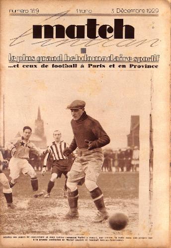 MATCH L'INTRAN N°169 DU 3 DÉCEMBRE 1929