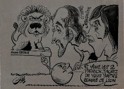 CARICATURE ORIGINALE DE REVELLI ET JESKOWIAK (SOCHAUX)