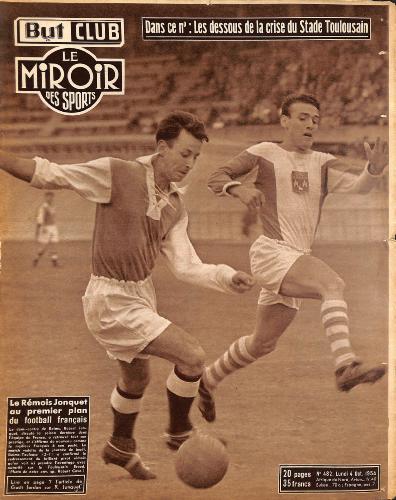 BUT ET CLUB LE MIROIR DES SPORTS N°482 DU 4 OCTOBRE 1954