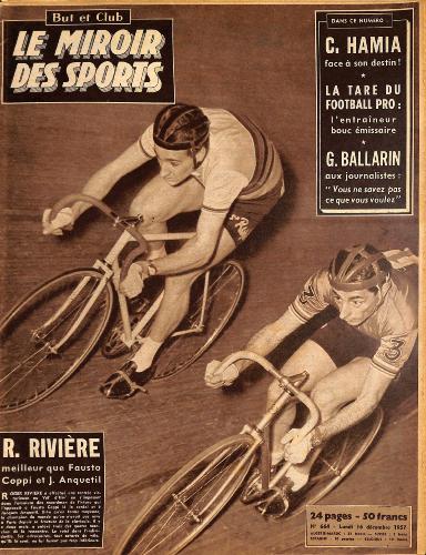 BUT ET CLUB LE MIROIR DES SPORTS N°664 DU 16 DÉCEMBRE 1957