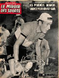 BUT ET CLUB LE MIROIR DES SPORTS N°863 DU 10 JUILLET 1961