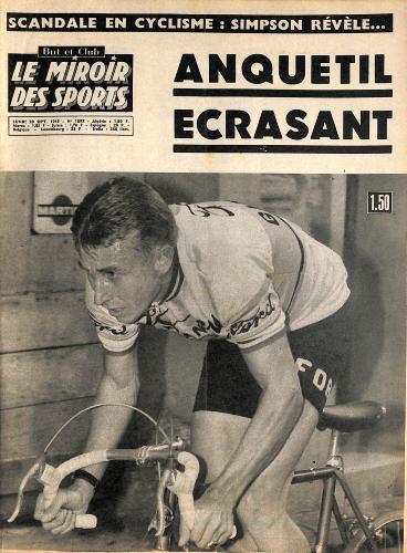 BUT ET CLUB LE MIROIR DES SPORTS N°1097 DU 20 SEPTEMBRE 1965