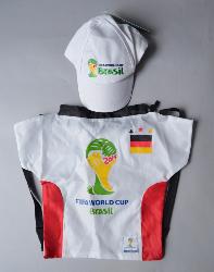 ENSEMBLE PRODUITS OFFICIELS COUPE DU MONDE FOOTBALL BRÉSIL 2014