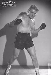 Carte photo de Gilbert Ussin.
