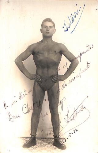 Carte postale dédicacée par Pascual Latorre.