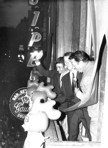 ENSEMBLE DE 4 PHOTOS ORIGINALES DE PRESSE DE RAYMOND POULIDOR