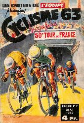 LES CAHIERS DE L'ÉQUIPE TRIMESTRIEL N°17 DE CYCLISME DE MAI 63