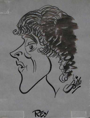 Caricature originale de Thierry REY (FR)
