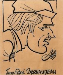 Caricature originale de Jean-René BERNAUDEAU (FR)
