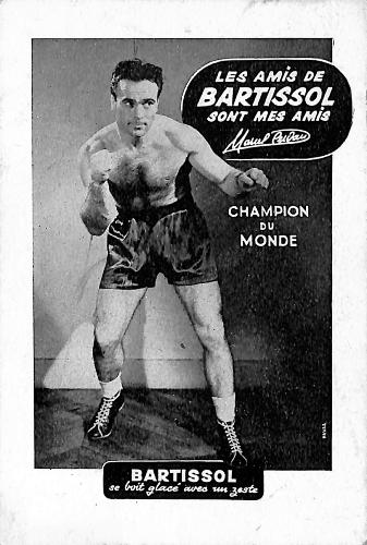 CARTE PHOTO DE MARCEL CERDAN (BARTISSOL)