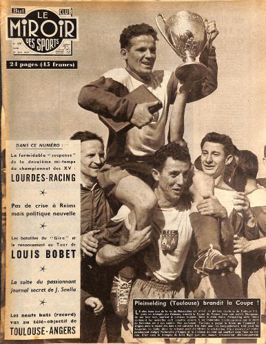 BUT ET CLUB LE MIROIR DES SPORTS N°628 DU 27 MAI 1957