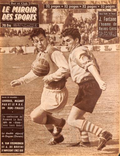 BUT ET CLUB LE MIROIR DES SPORTS N°683 DU 28 AVRIL 1958