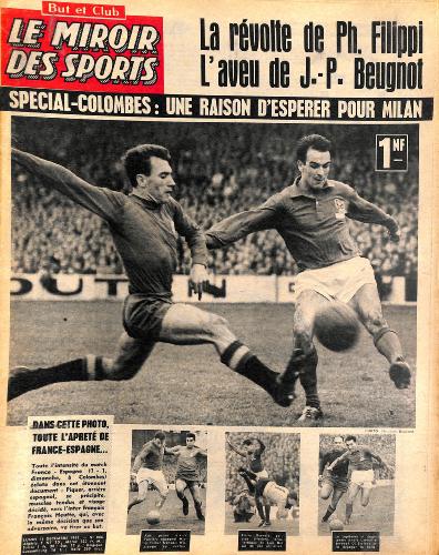 BUT ET CLUB LE MIROIR DES SPORTS N°886 DU 11 DÉCEMBRE 1961