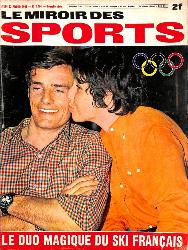 BUT ET CLUB LE MIROIR DES SPORTS N°1224 DU 22 FÉVRIER 1968