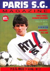 Magazine du Paris S.G. N°17 du 1 avril 1990