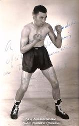 Carte postale dédicacée par Jean Archambault.