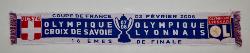 ÉCHARPE FOOTBALL CROIX DE SAVOIE 74 VS OLYMPIQUE LYONNAIS