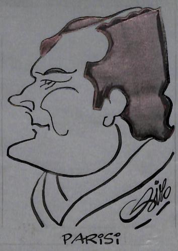 Caricature originale d'Angelo PARISI (FR)
