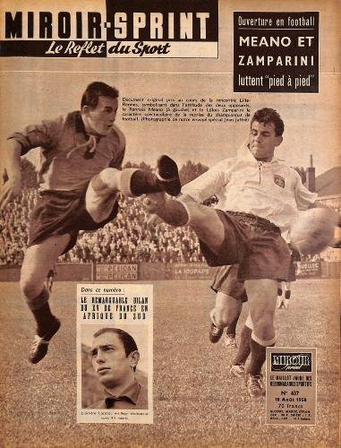 MIROIR SPRINT N°637 DU 18 AOUT 1958