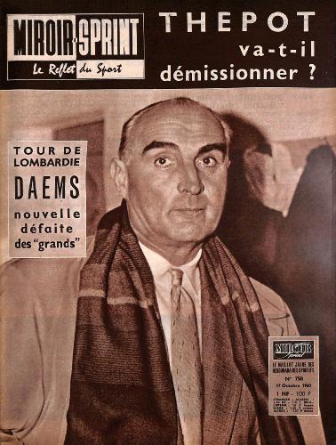 MIROIR SPRINT N°750 DU 17 OCTOBRE 1960