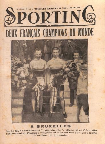 SPORTING N°1021 DU 26 AOÛT 1930