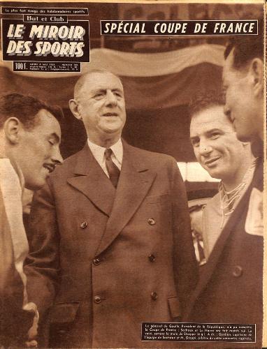 BUT ET CLUB LE MIROIR DES SPORTS N°740 DU 4 MAI 1959