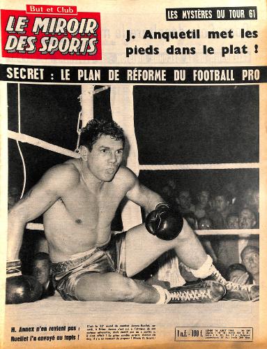 BUT ET CLUB LE MIROIR DES SPORTS N°869 DU 14 AOÛT 1961