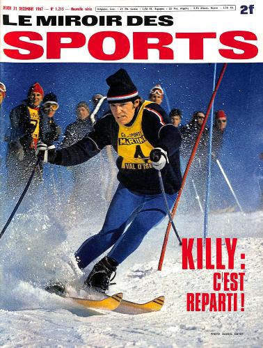 BUT ET CLUB LE MIROIR DES SPORTS N°1215 DU 21 DÉCEMBRE 1967