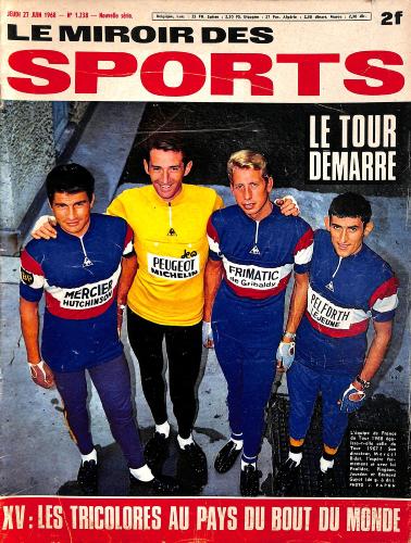 BUT ET CLUB LE MIROIR DES SPORTS N°1238 DU 27 JUIN 1968