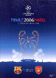 PROGRAMME OFFICIEL DU MATCH FC BARCELONE VS ARSENAL DU 17 MAI 2006