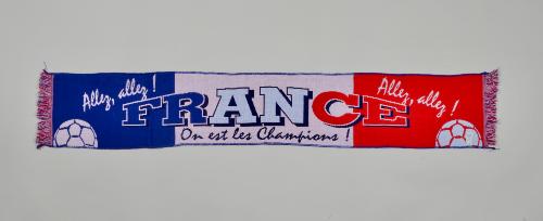ÉCHARPE FOOTBALL ÉQUIPE DE FRANCE ALLEZ FRANCE