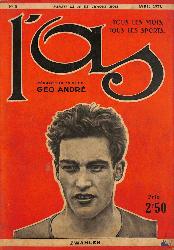 REVUE L'AS N°2 D'AVRIL 1927 PAR GEORGES « GÉO » ANDRÉ