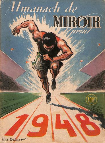 L'ALMANACH DE MIROIR SPRINT 1948 PAR GEORGES PAGNOUD