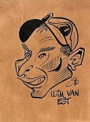 Caricature originale de Wim VAN EST (NED)