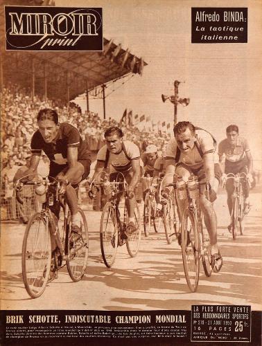MIROIR SPRINT N°219 DU 21 AOUT 1950