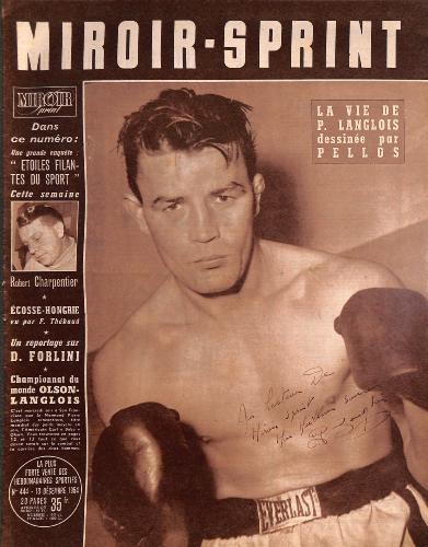 MIROIR SPRINT N°444 DU 13 DECEMBRE 1954