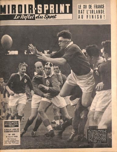 MIROIR SPRINT N°620 DU 21 AVRIL 1958