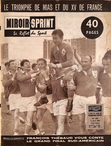 MIROIR SPRINT N°670 DU 6 AVRIL 1959