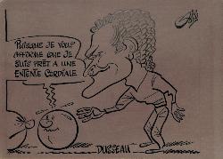 CARICATURE ORIGINALE DE DANIEL DUSSEAU