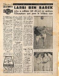 BUT ET CLUB LE MIROIR DES SPORTS SUPPLÉMENT AU N°442 DU 18 JANVIER 1954