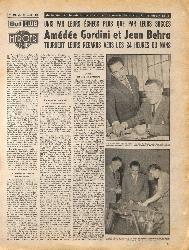 BUT ET CLUB LE MIROIR DES SPORTS SUPPLÉMENT AU N°456 DU 26 AVRIL 1954