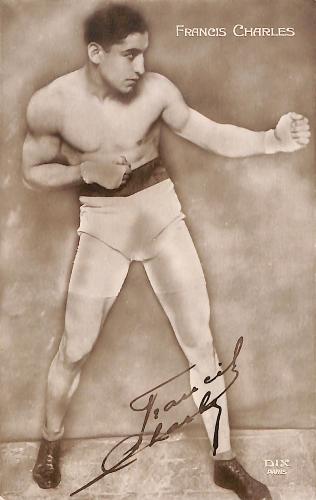 CARTE POSTALE AUTOGRAPHIÉE DE FRANCIS CHARLES